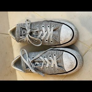 Grey Converse.  Size 8.